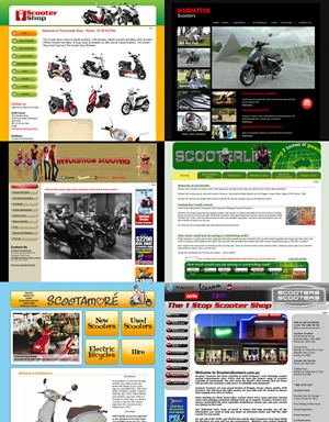 Scootersales Dealer websites